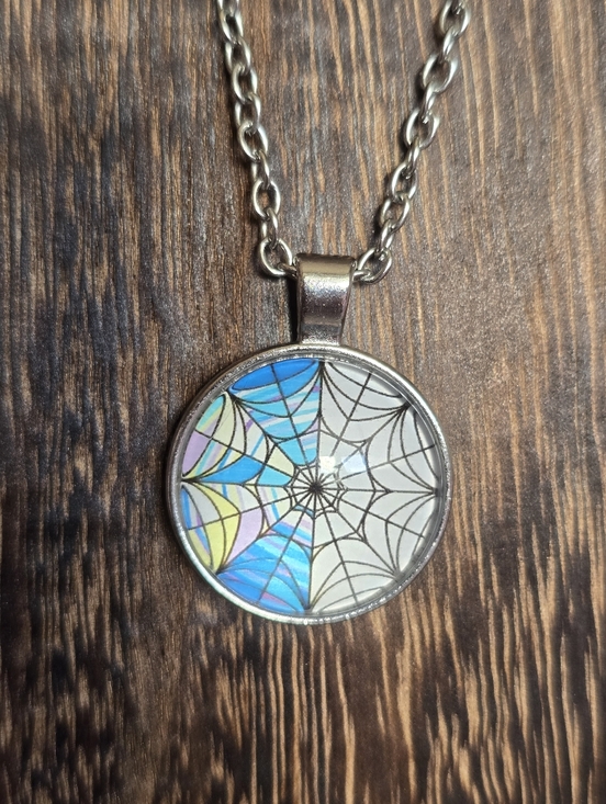 Jewelry - Wednsday Addams Glass Dome Pendant Necklace